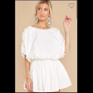 Live A Little White Two Piece Set